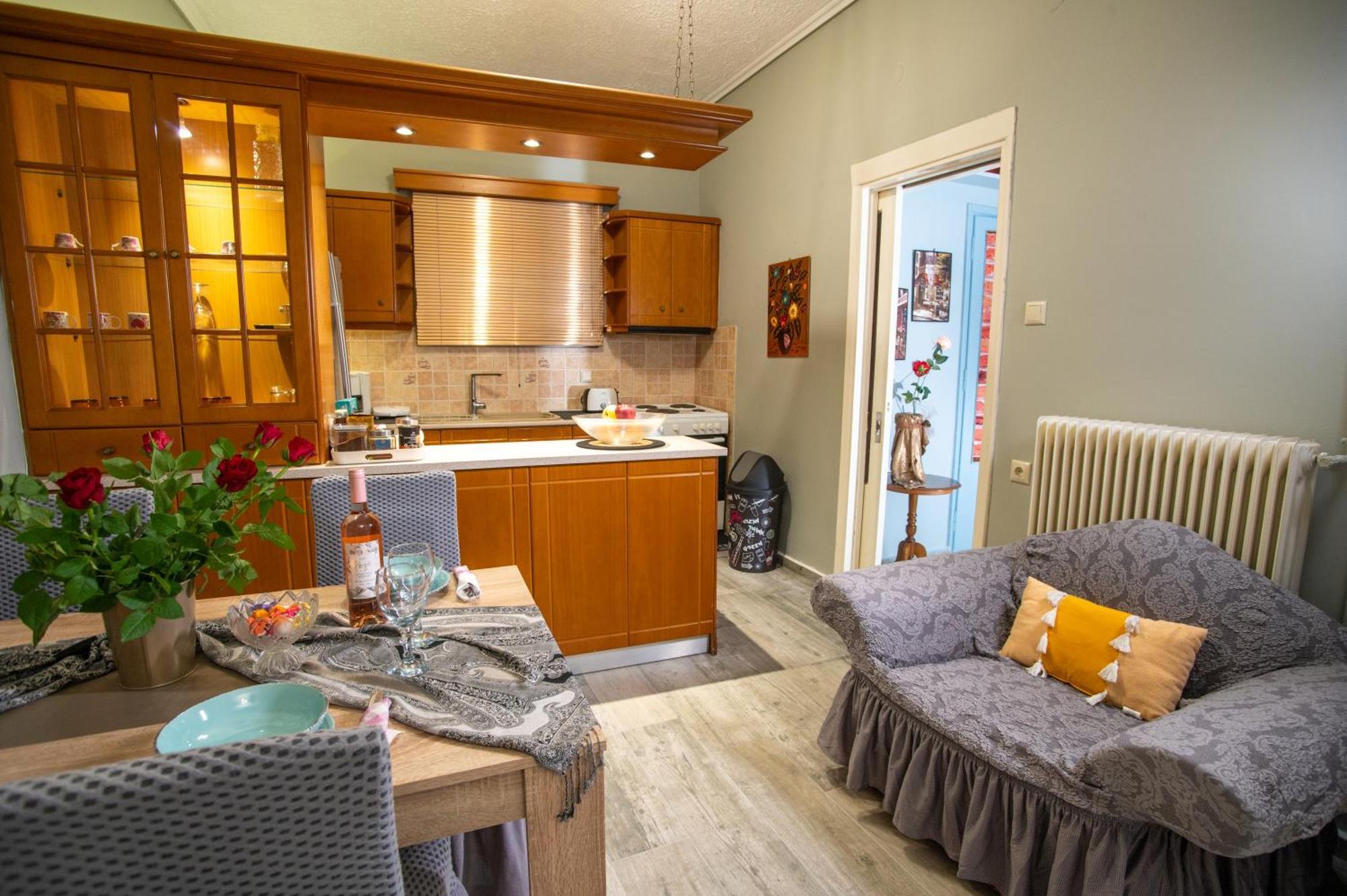 Sea View Nikos Apartment Anabolu Dış mekan fotoğraf